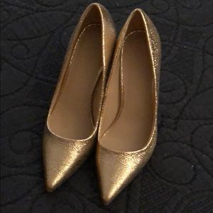 Metallic Pumps - never worn!